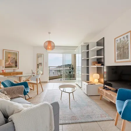 Beautiful 1 Bedroom Flat , 20 M From The Beach, Ac And Private Garage Lägenhet Roquebrune-Cap-Martin