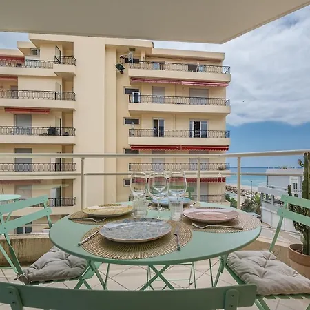 Lägenhet Beautiful 1 Bedroom Flat , 20 M From The Beach, Ac And Private Garage *